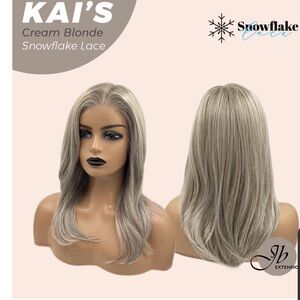 Cream Blonde Lace Front Wig